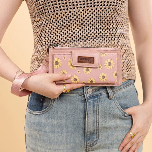 The Summer Sunflower Wallet by Wrangler