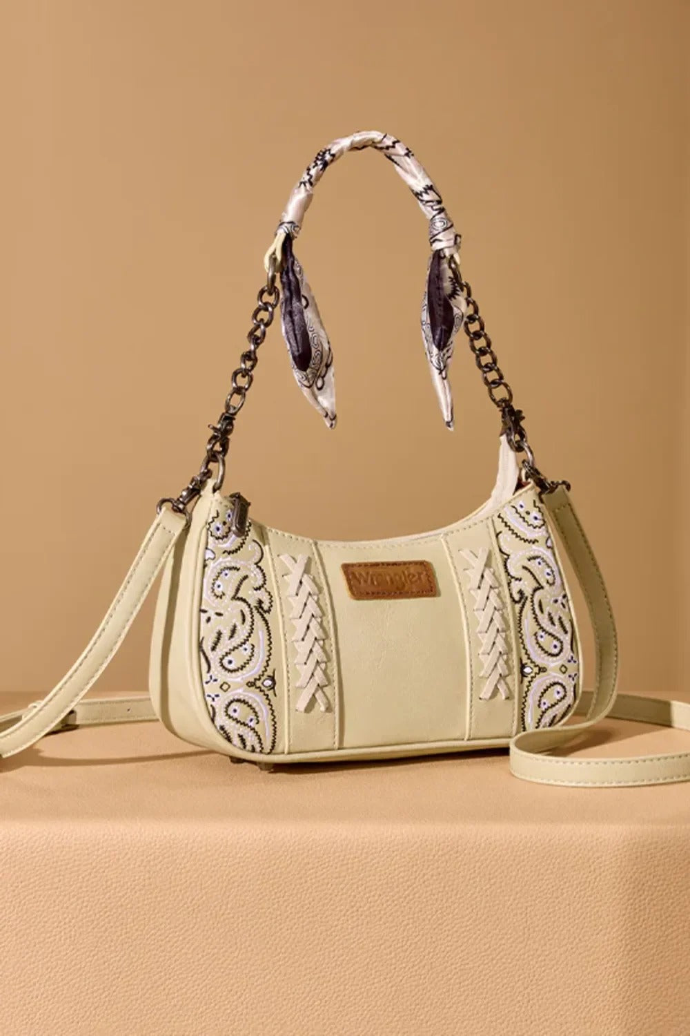 The Bandana Bandit Mini Purse by Wrangler - Tan