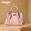The Bandana Bandit Mini Tote Purse by Wrangler - Baby Pink