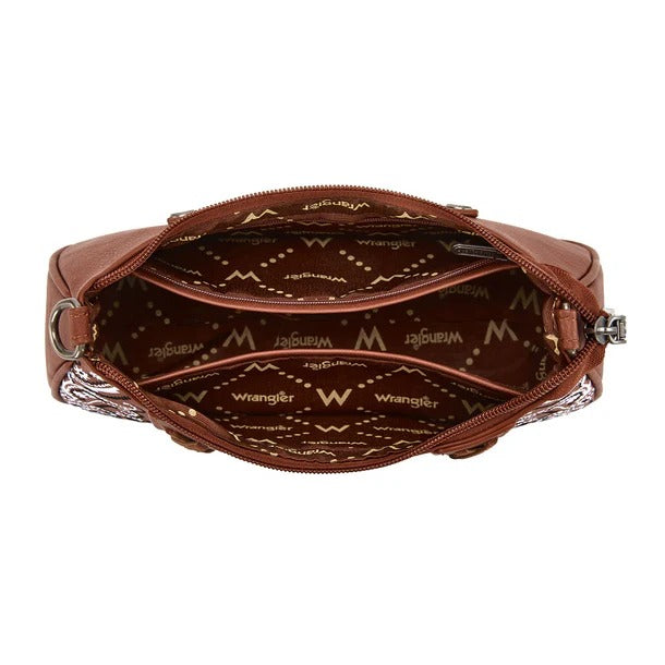 The Bandana Bandit Mini Purse by Wrangler - Brown