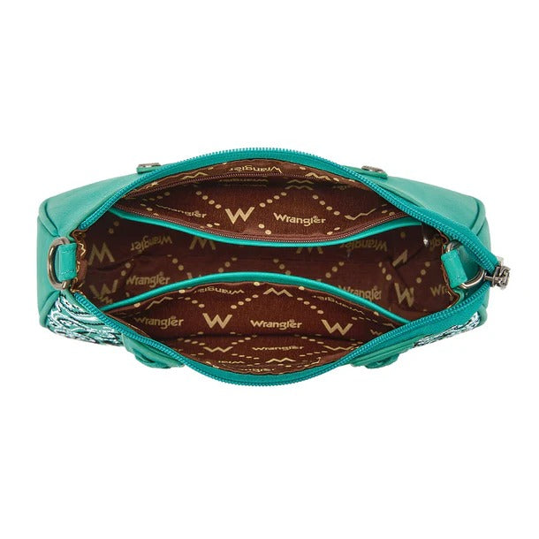 The Bandana Bandit Mini Purse by Wrangler - Turquoise