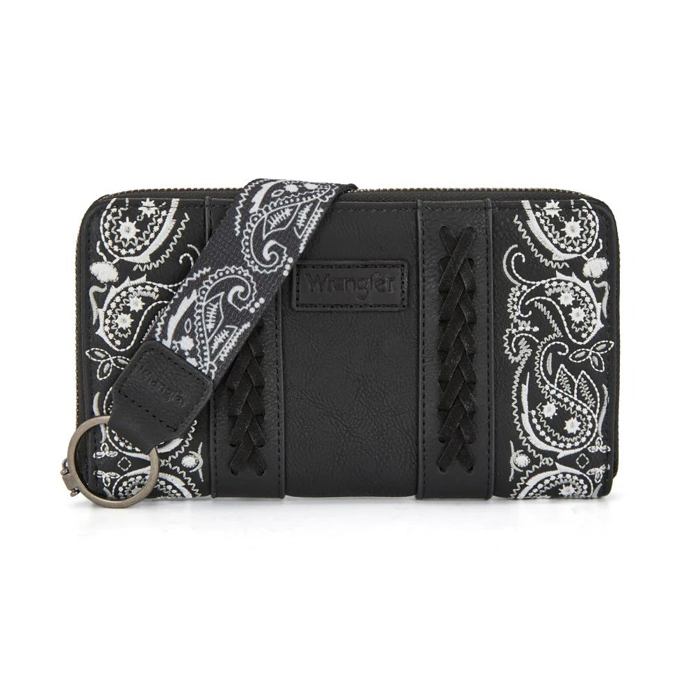 The Bandana Bandit Wallet by Wrangler - Black