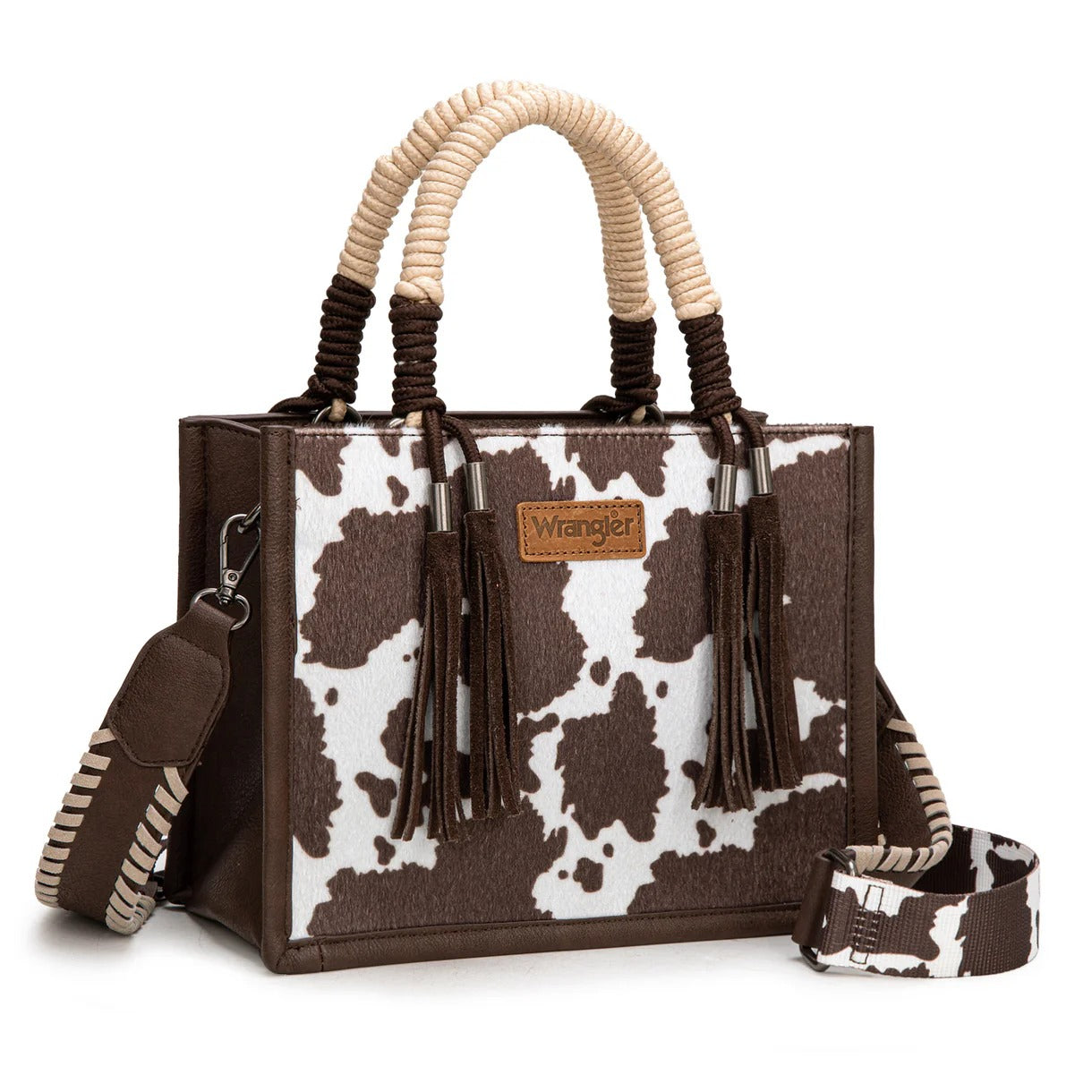 The Cowprint Craze Purse by Wrangler in Hereford