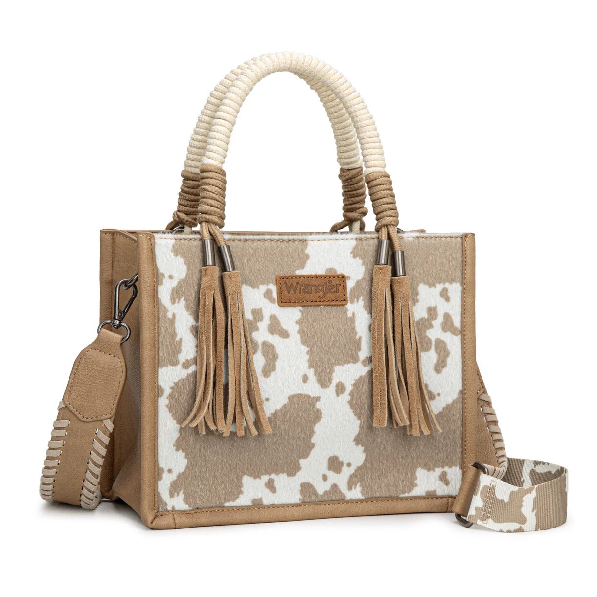 The Cowprint Craze Purse by Wrangler in Simmental