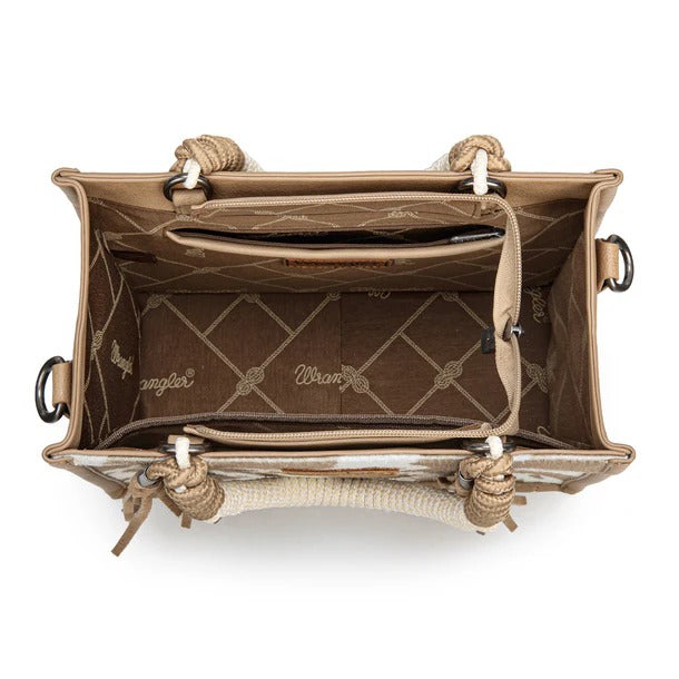 The Cowprint Craze Purse by Wrangler in Simmental
