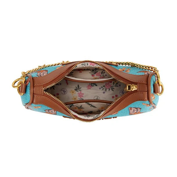 The Lucky Charm Cowgirl Mini Purse by Wrangler - Turquoise