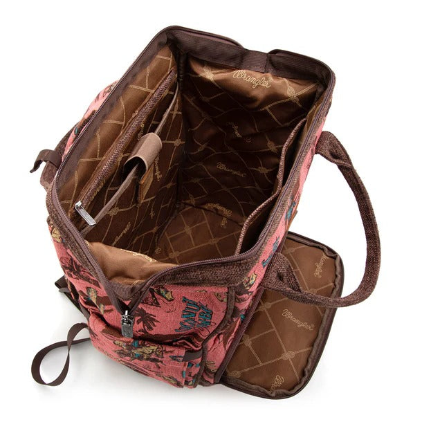 The Coconut Cowboy Callie Backpack by Wrangler - Hot Pink