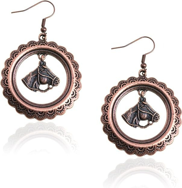 Lucky Penny Pony Earrings by Wrangler