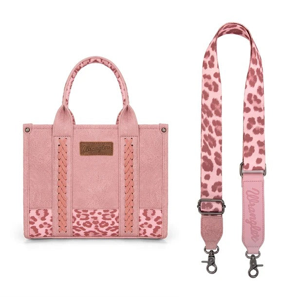 The Cat's Meow Mini Tote Purse by Wrangler - Pink Milkshake