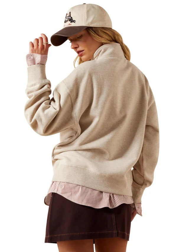 The Running Wild Quarter Zip Sweatshirt By Ariat