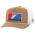 The Wright Western Patch Hat by Hooey in Caramel/White