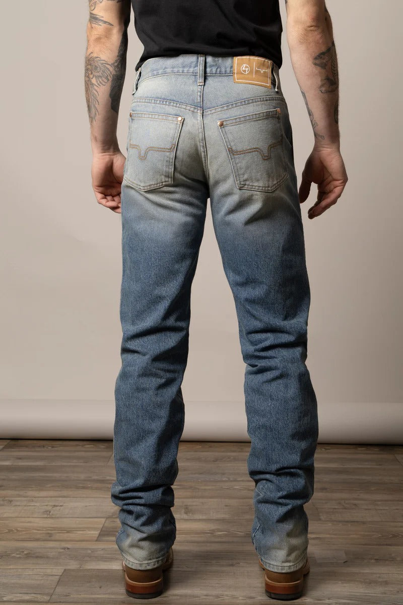 Zach Top Premium Bootcut Men's Jeans by Kimes Ranch - Lt Wash