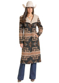The Calico Ridge Aztec Long Coat by Panhandle Slim
