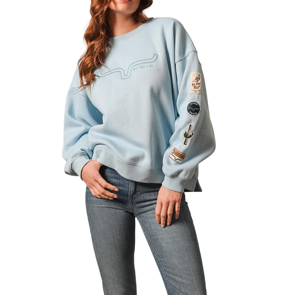 The Saguaro Patchwork Sweatshirt By Kimes