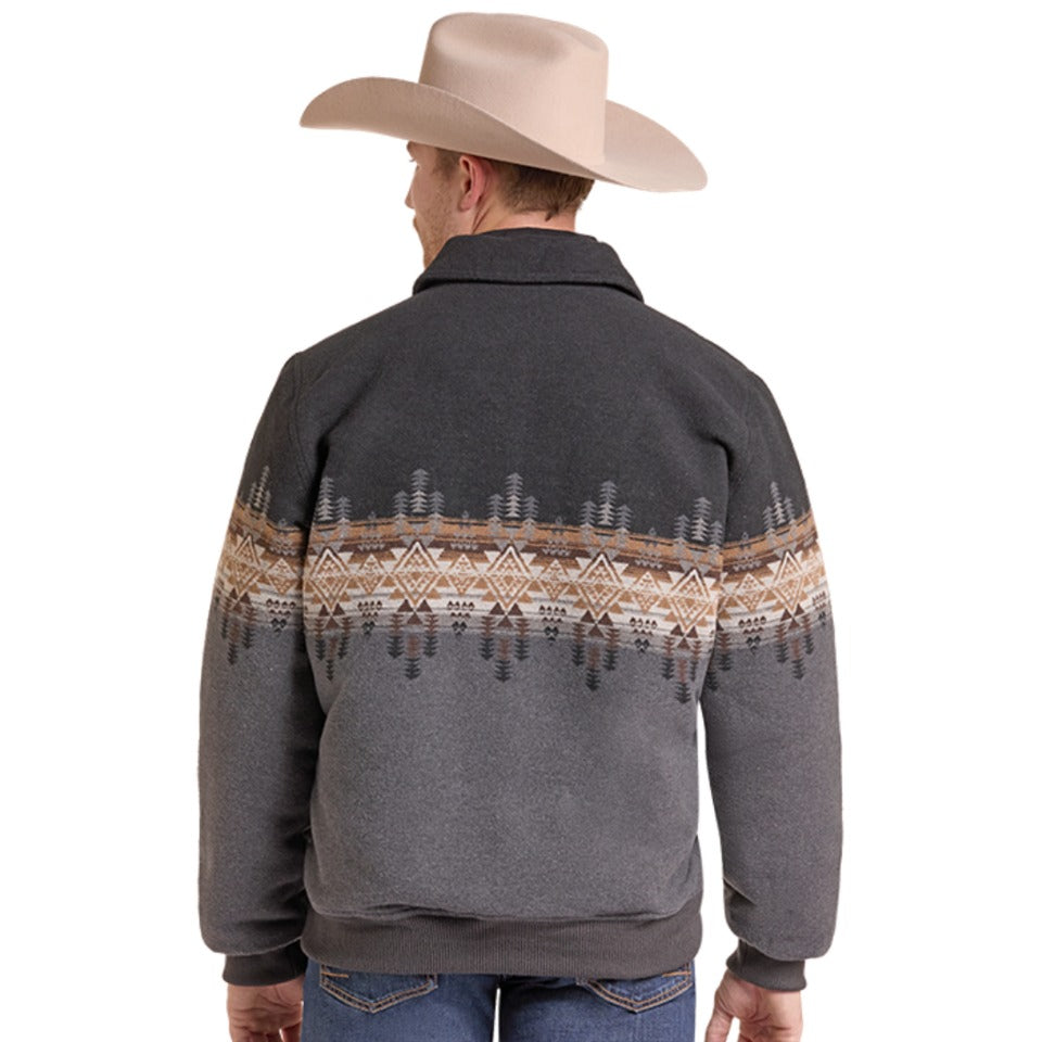 The "Out West Ridin" Bomber Jacket by Panhandle Slim