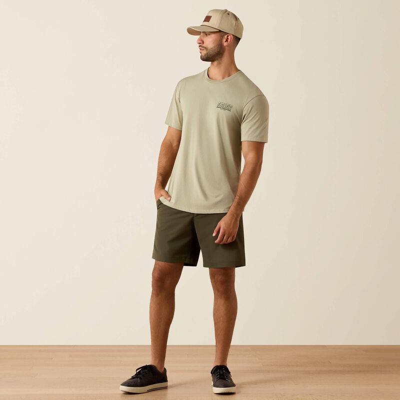 Ariat Men's Porcupine Posse T-Shirt in Avocado