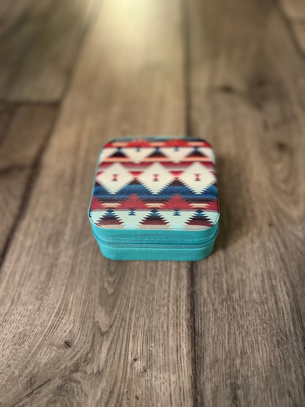 Aztec Square Jewelry Case