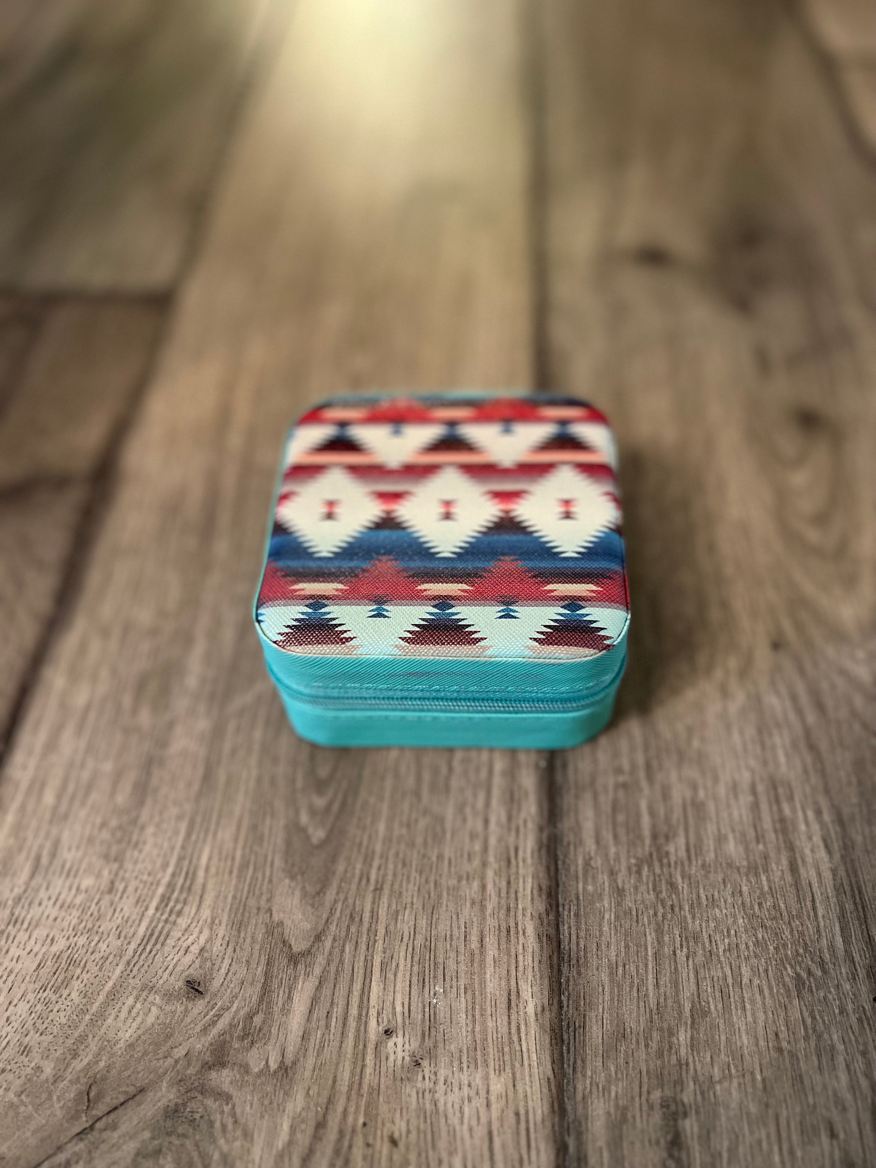 Aztec Square Jewelry Case
