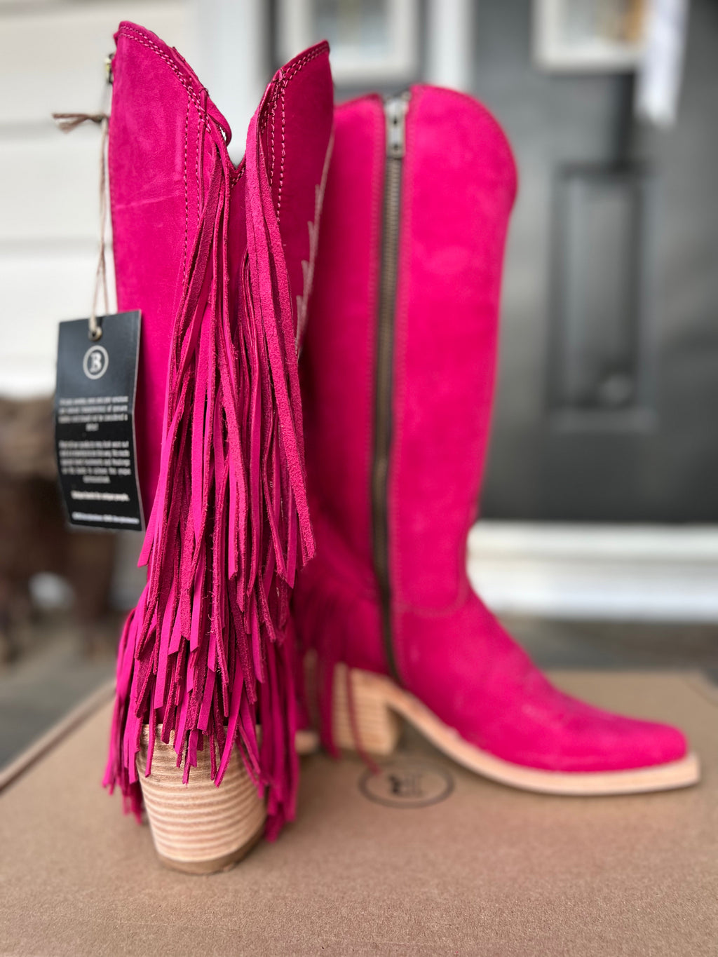 The Punchy in Pink Boots by Liberty Black