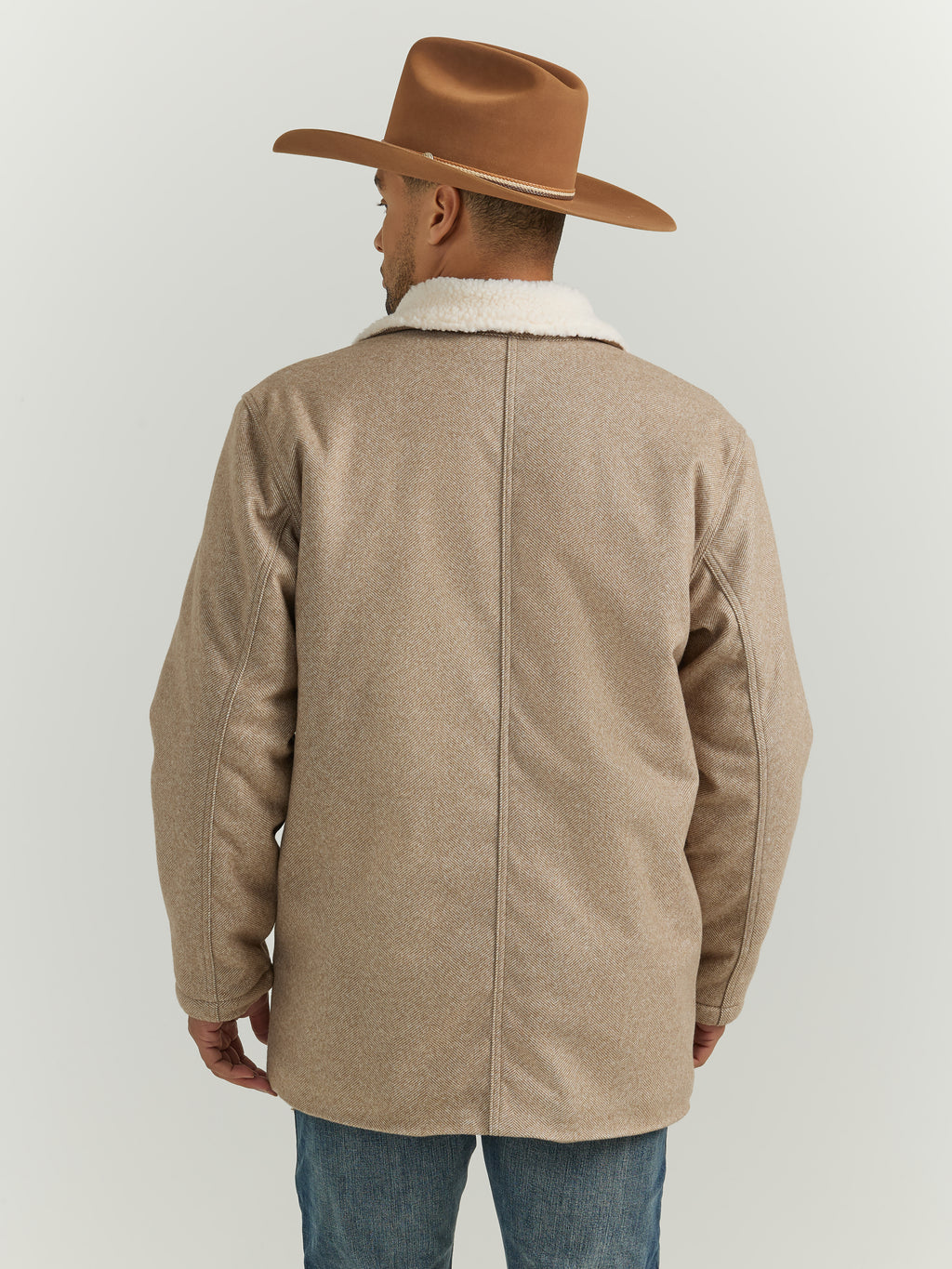 Wrangler® Cowboy Church Tweed Sherpa Jacket