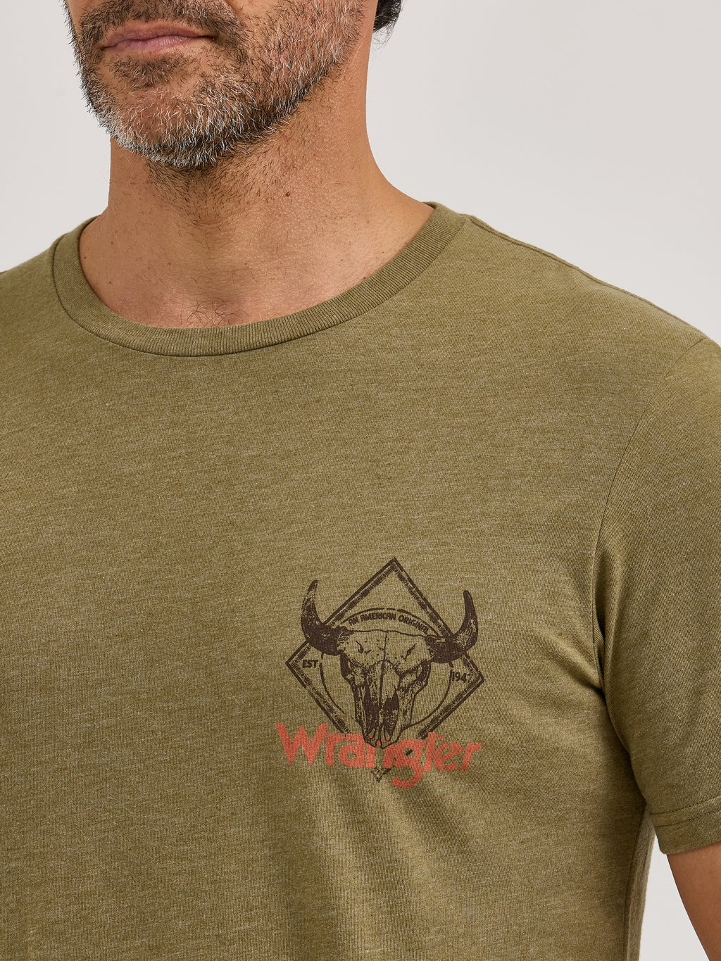 The Mr Bison Tee by Wrangler