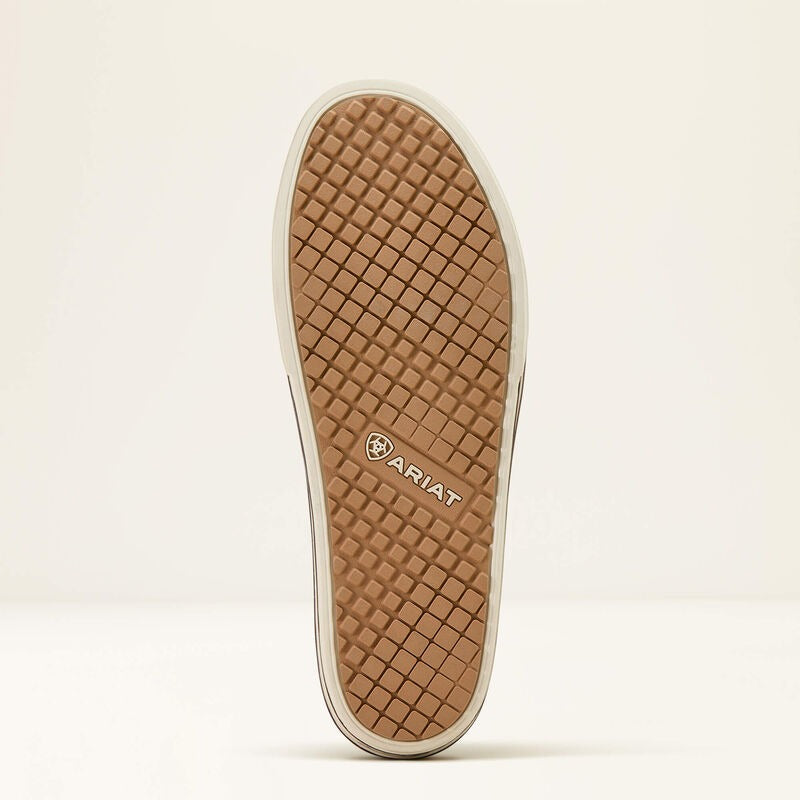 Skyler Sneaker by Ariat in Brown Floral Emboss