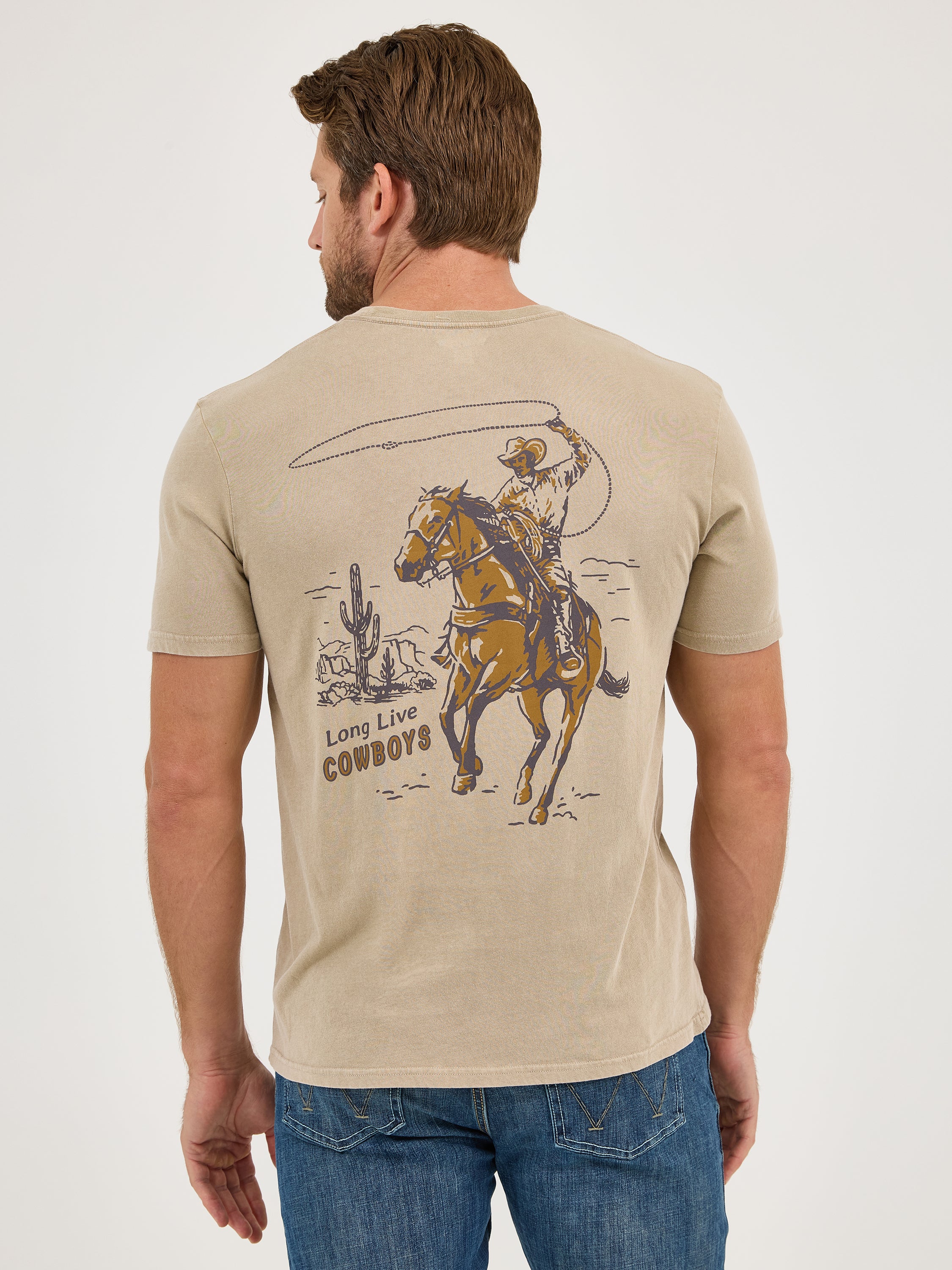 LL Cowboys Men's T-shirt by Wrangler