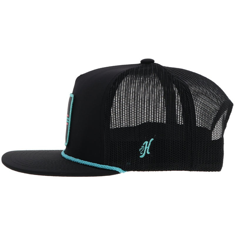 Hooey Quilchena Black/Black Hat