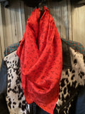 Red Hot Brands 100% Silk Wild Rag