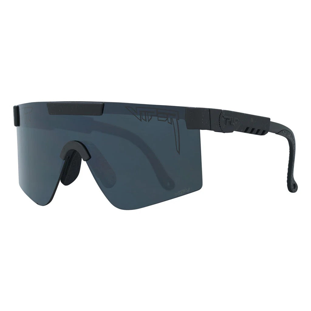 The Original 2.0 Blacking Out HDPV Polarized Mirror Sunglasses by Pit Viper - Wide