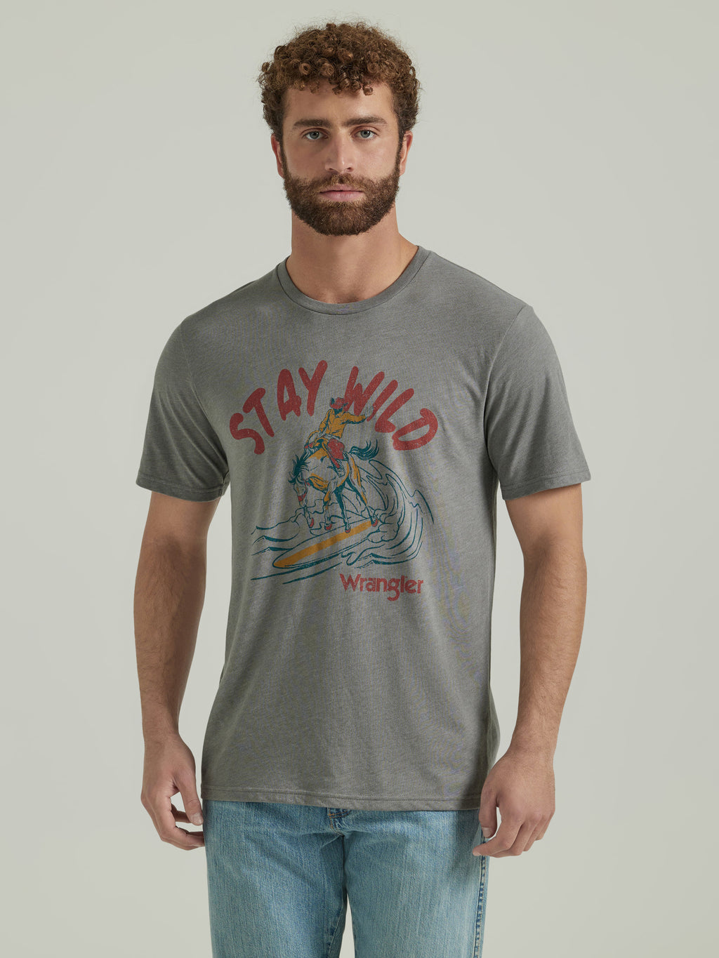 The Surfin' Bronc Tee By Wrangler