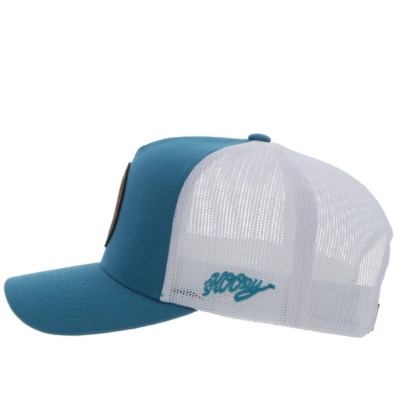 Spur Hooey Trucker Hat - Marine Blue/White
