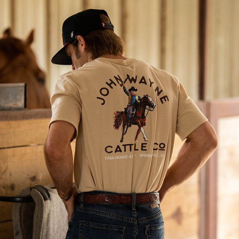 The John Wayne Cattle Co. Tee by Hooey
