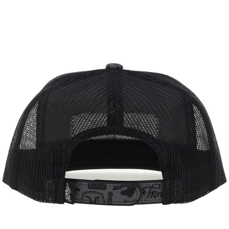 Rodeo Hat by Hooey in Grey/Black Rodeo Pattern