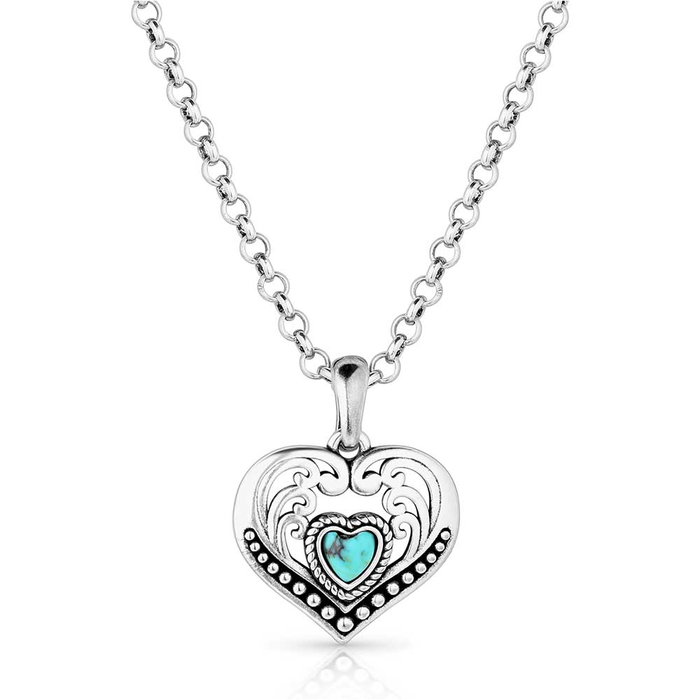 Fierce Hearts Necklace by Montana Silversmiths
