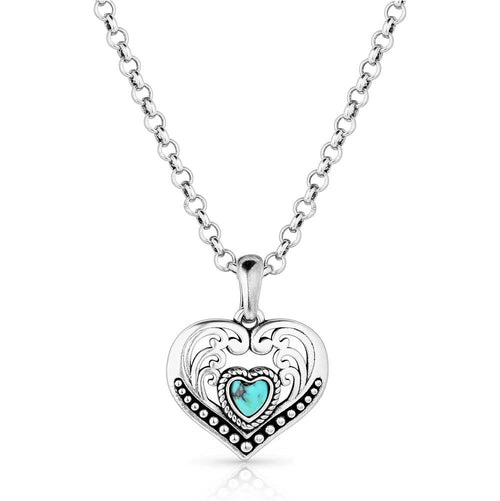 Fierce Hearts Necklace by Montana Silversmiths