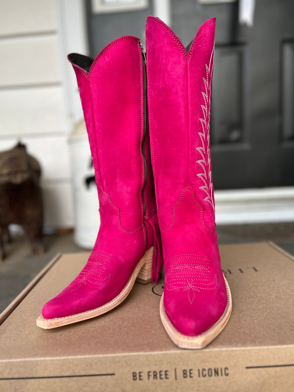 The Punchy in Pink Boots by Liberty Black