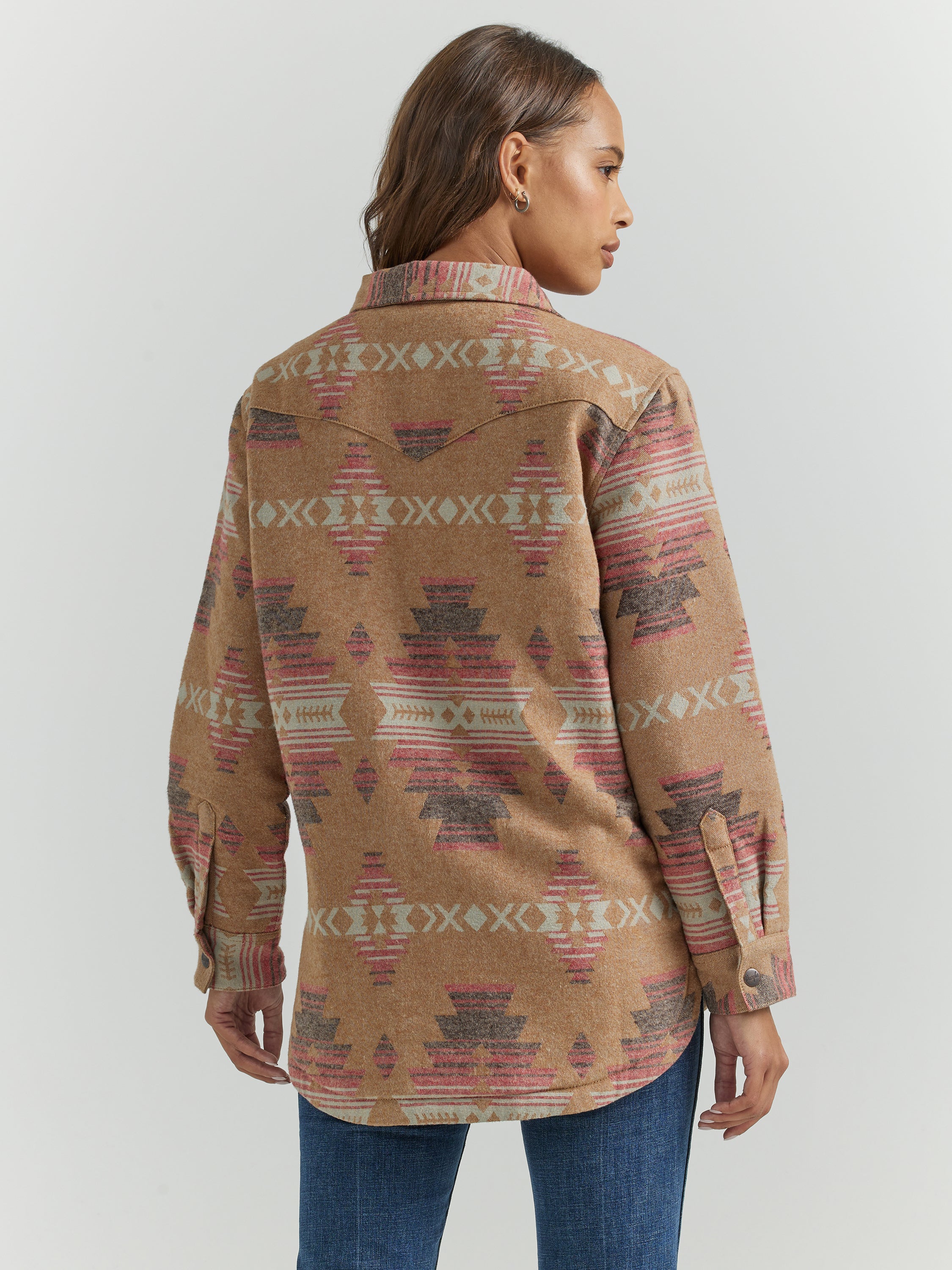 The Desert Rose Shacket by Wrangler