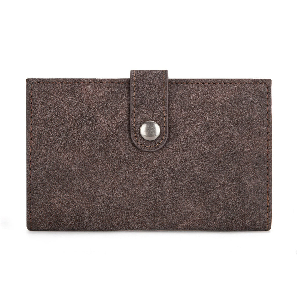 The Donna Jo Carved Wrangler Wallet - Coffee