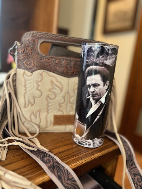 Johnny Cash Tumbler