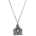 On the Ranch Cow Tag Attitude Necklace by Montana Silversmiths