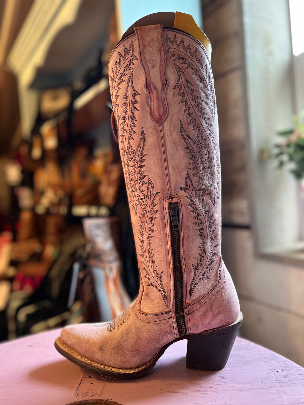The Pink Roan Pony Boots by Corral