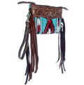 The Ranchette Wristlet Purse-Turquoise
