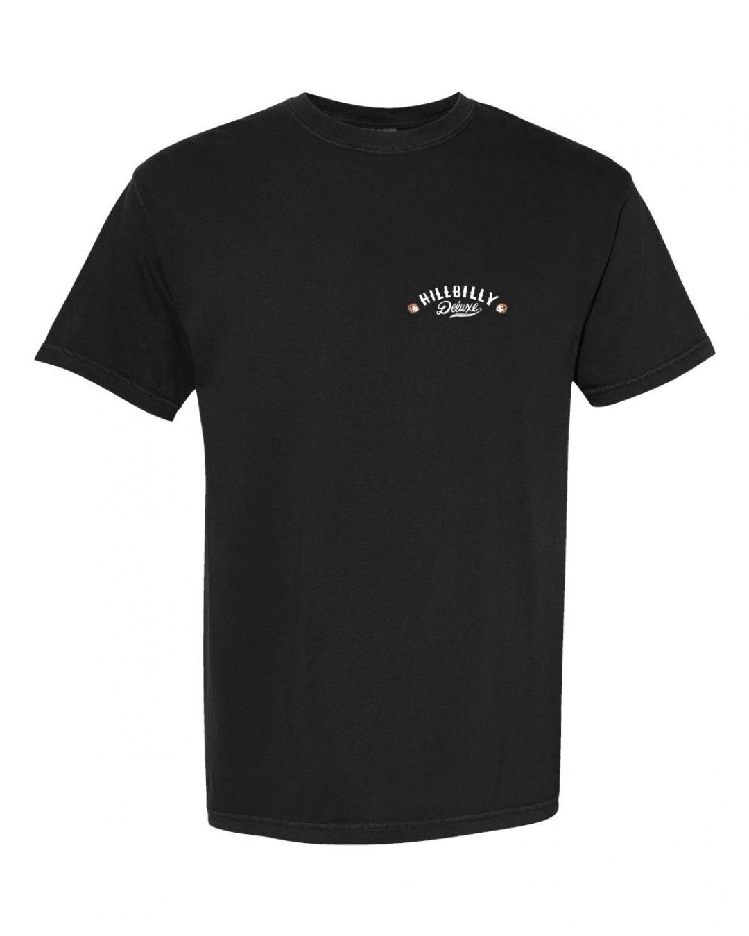 The Original Hillbilly Deluxe Tee - Dirty Oil Black