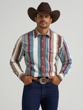 The Cow Camp Brushpopper Pearl Snap Shirt by Wrangler
