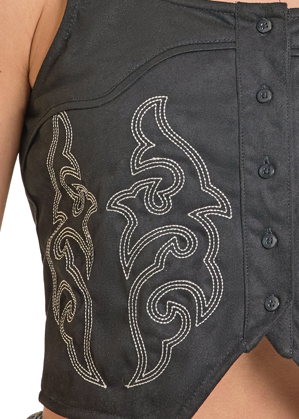 The Boot Stitch Babe Faux Suede Hot Top