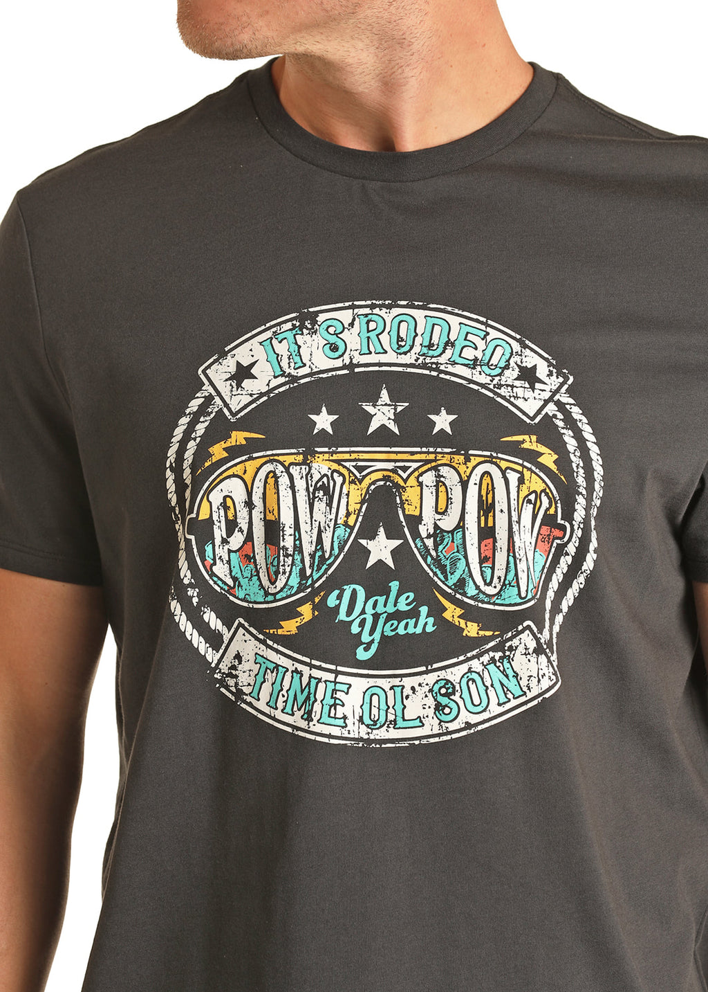 Pow Pow Shades Tee by Rock & Roll Denim