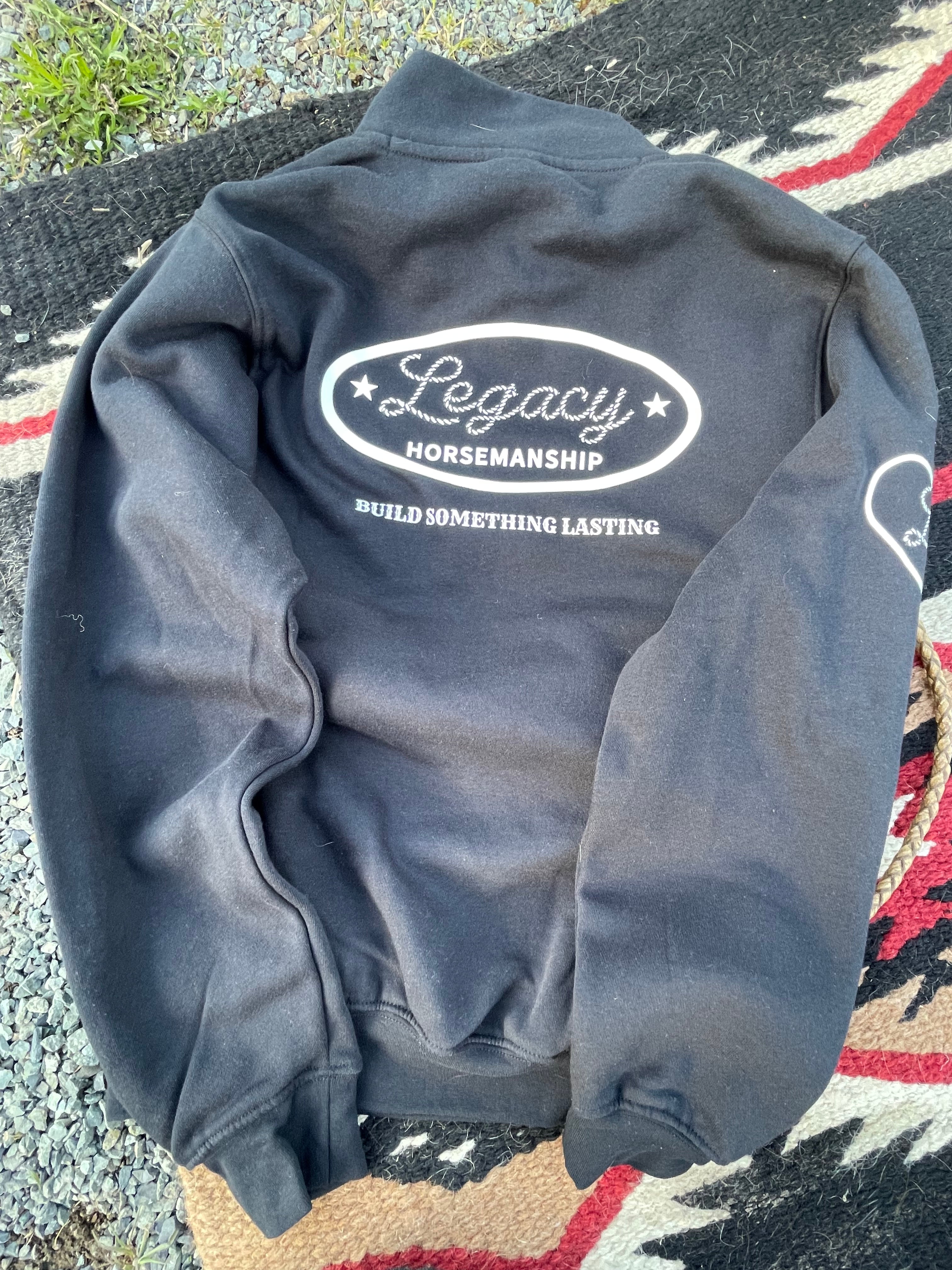 Legacy Horsemanship 1/4 Zip Sweatshirt
