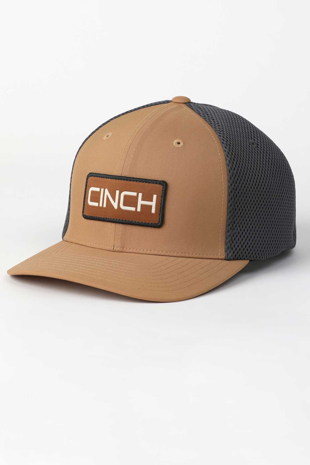 The Dave Cinch Tan/Grey Flexfit Hat