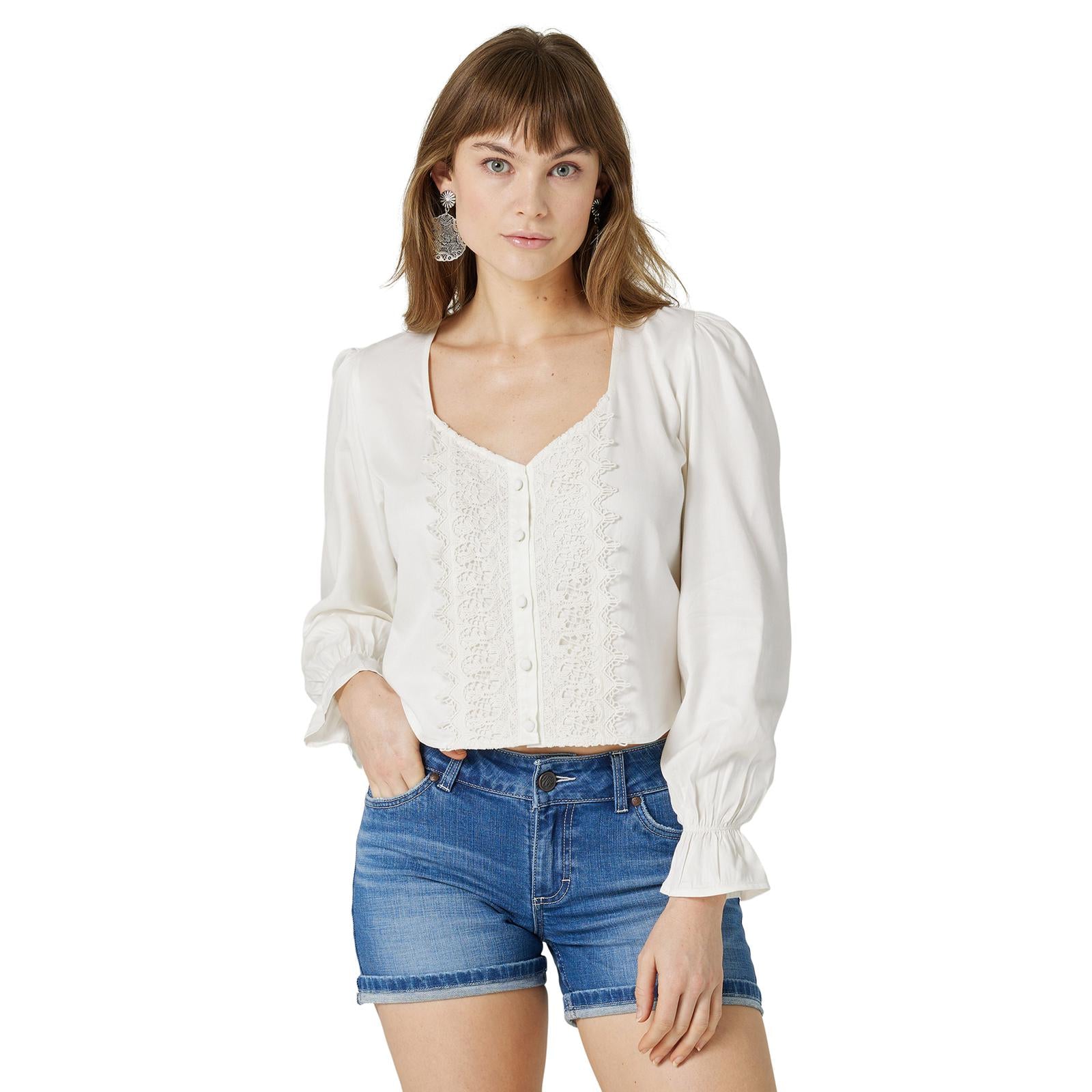 The Sugar Swizzle Blouse by Wrangler